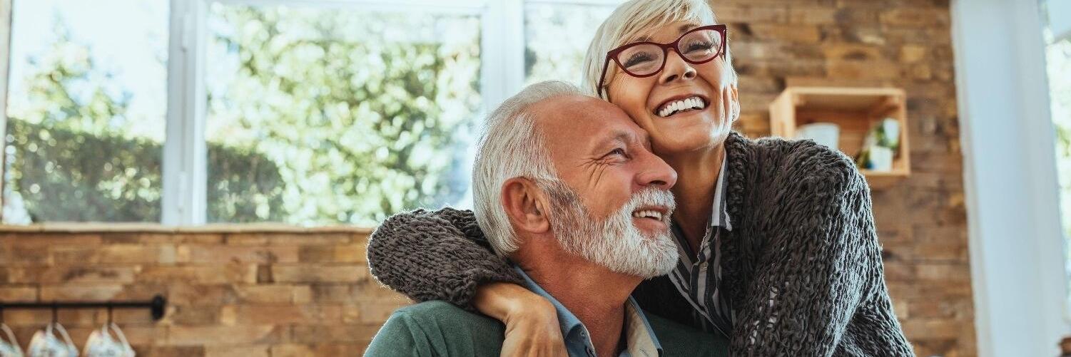 Couple in Kitchen | Cosmetic Dentist in Centennial, CO