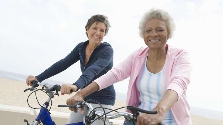 older women riding bikes | sleep apnea treatment centennial co